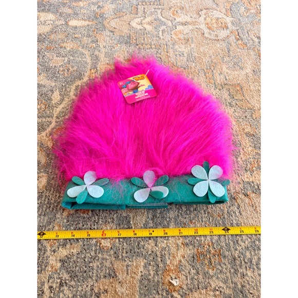 Trolls World Tour Princess Poppy Headband Pink Hair Piece - Picture 3 of 6